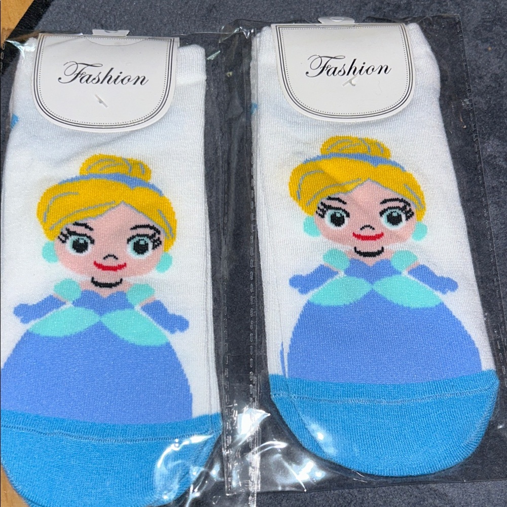 Colorful Princess Character Socks Set - Picture 6 of 6